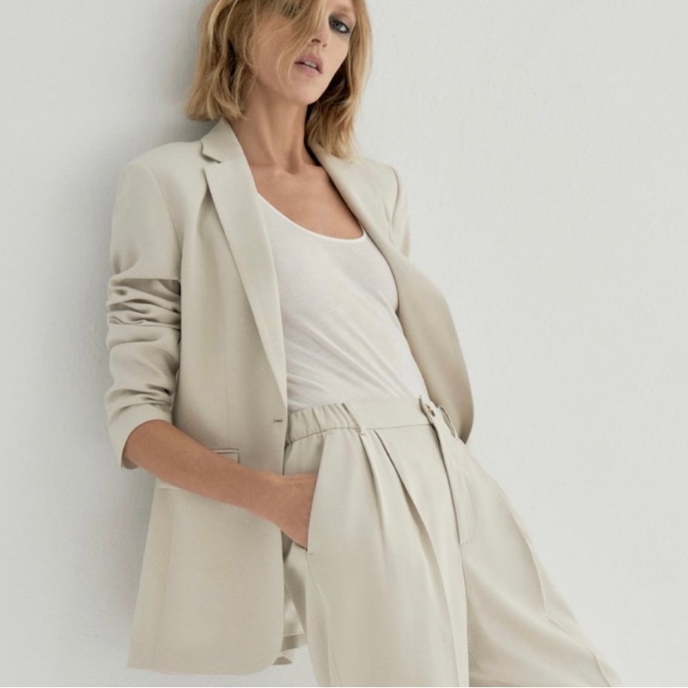 Zara oversized straight blazer
